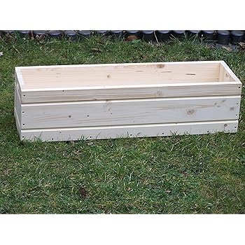 Blumenkasten aus Holz Kräuterkasten Balkonkasten Pflanzkübel