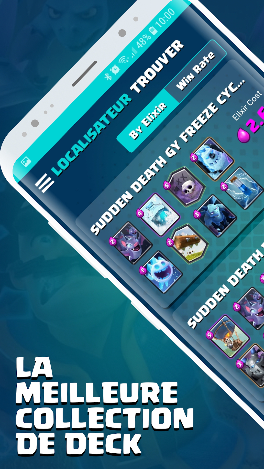 Decks Et Cartes De Combat Pour Clash Royale Amazon Fr Appstore Pour Android