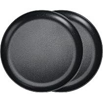 Plaque A Pizza Pour Four Herogo Lot De 4 Plaques à Pizza Rondes En Acier Inoxydable De 30 Cm Pour Four, Pâtisserie, Servir, Rôtir, Non Toxique Et Sain, Durable Et Lavable Au Plaque A Pizza Pour Four Herogo Lot De 4 Plaques à Pizza Rondes En Acier Inoxydable De 30 Cm Pour Four, Pâtisserie, Servir, Rôtir, Non Toxique Et Sain, Durable Et Lavable Au