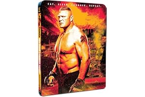 WWE: Brock Lesnar - Eat. Sleep. Conquer. Repeat. Steelbook [Blu-ray Steelbook] [Edizione: Regno Unito]