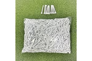 HH-GOLF Lot de 1000 tees de golf en bois blanc 70 mm robustes et biodégradables