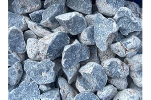 GAF TREASURES 1 Pound Raw Angelite - Natural Angelite Stone, Natural Rough Angelite, Angelite Rough, Angelite Rocks (Angelite)