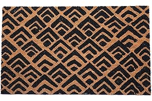 FAB HAB ręcznie tkana, bardzo cienka wycieraczka, mata pod drzwi wejściowe na patio, przed drzwi wejściowe, dekoracyjna, na cały rok, antypoślizgowa