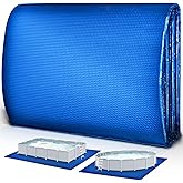 tillvex Pool Bodenplane 338 x 239 cm Rechteckig | Poolunterlage UV-Stabil & reißfest | Bodenschutzplane Swimmingpool