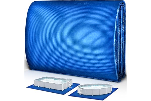 tillvex - Bâche de sol rectangulaire 500 x 300 cm - Tapis de sol pour piscine résistant aux UV et indéchirable - Pour protéger le sol de votre piscine