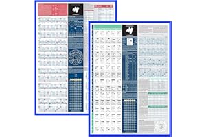 THE REALLY USEFUL POSTER COMPANY The Really Useful Bass Acoustic Guitar Bundle (Set de 2) - Aprende a Tocar la Guitarra y a Componer Música - Perfecto para Principiantes - Tamaño A1 - Versión Plegada