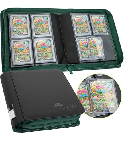 zelda card binder Amazon.com: iofeiwak Mini Amiibo Card Display Album, Brown, 0.82x1.22 inch,  Faux Leather, Waterproof, 20 Sleeves Included : Video Games