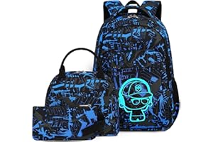 LEDAOU Mochila escolar para jóvenes y adolescentes, para niñas, para el tiempo libre