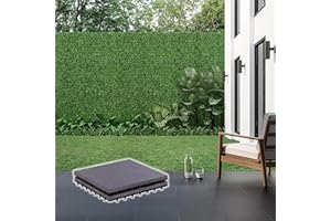 BodenMax 2-er Set Terrassenfliesen Balkonfliesen Bodenfliesen Klickfliesen Naturstein SCHIEFER | Klassik | 30cm x 30cm