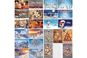 ‎EDITION COLIBRI Edition Colibri 100-er Weihnachtskarten-Set WEIHNACHTEN: Postkarten-Set mit einem bunten Mix an Weihnachtskarten mit 25 verschiedenen Motiven á 4 St (10642-10831)