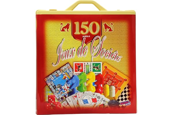 Ferriot Cric - 1523 - Mallette - 150 Jeux - Rouge