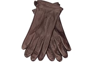 EEM FASHION EEM guanti da uomo in pelle, morbida pelle italiana, fodera in pile, classici