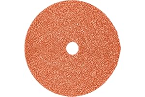 M&M'S 3M Cubitron II Disco de Fibra 987C, 125 mm x 22 mm, 80+ Ranurado, 4 x 25 Discos/Caja