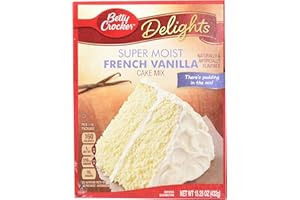 Betty Crocker Super Moist French Vanilla Cake Mix (432g)