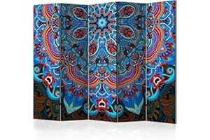 murando Paravento Stampa bilaterale su tela in TNT 100% Non Trasparente Parete Divisoria Interno Separatore Stanza Pieghevole Decorazioni