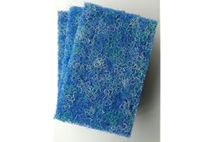Finest-Filters Lot de 3 Tapis Japonais de Filtration Compatible avec bassins de carpes koï 46 x 63 cm