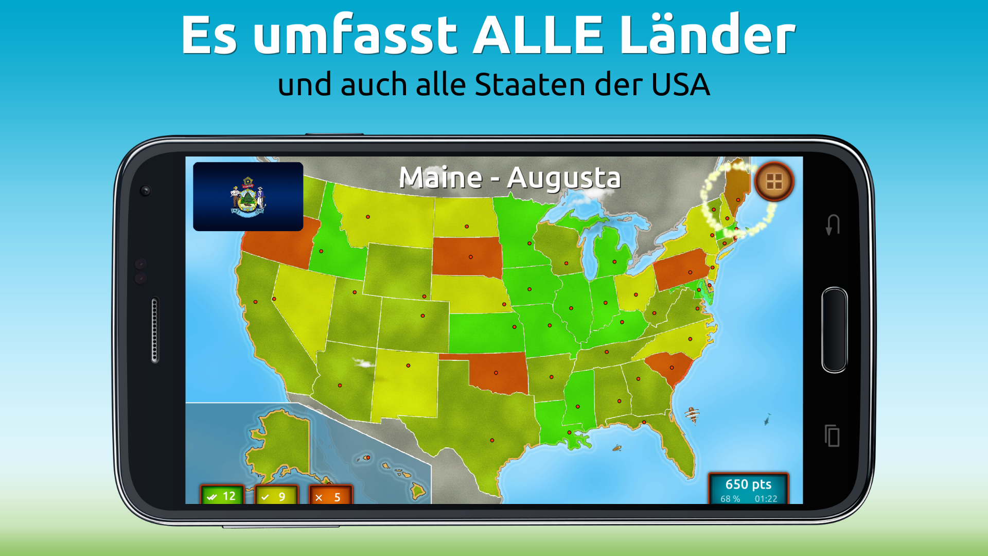 GeoExpert World Geography Amazon.de Apps für Android
