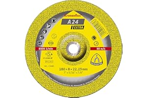 Kronenflex 13444 Schruppscheibe A 24 Extra 180x6mm, 1 Stück, 180 x 6 x 22,23 mm GEK