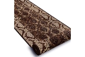 RUGSX Bieżnik antypoślizgowy Romance 80 cm brązowy 80 x 240 cm brązowy