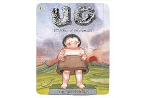 UG Boy Genius Of The Stone Age: A funny, comic strip stone-age story