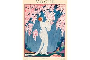 RPW ROYSTONE PRINT WORKS RPW Vintage Vogue Themed March 1919 Helen Dryden Fashion Beauty Wall Art Poster A4 and A3 size print (A3)