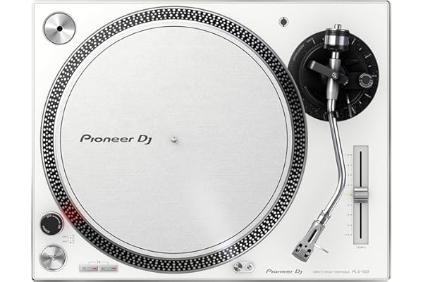 Pioneer DJ PLX-500 Platine vinyle à entraînement direct (Blanc)