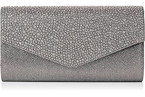 SwankySwans Montary Diamante, Embrayage, Sac à bandoulière Femme, Taille Unique