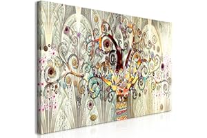 murando Quadro Gustav Klimt 1 pezzo Stampa su tela in TNT XXL Immagini moderni Murale Fotografia Grafica Decorazione da parete Albero Sassi Art