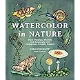 Watercolor in Nature: Paint Woodland Wildlife and Botanicals with 20 Beginner-Friendly Projects