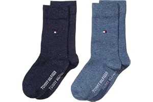 Tommy Hilfiger Th Children Sock Th Basic 2p Calze Unisex - Bambini e ragazzi (Pacco da 2)
