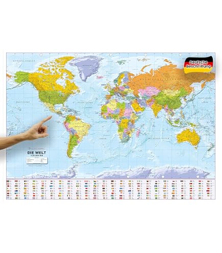 World Political Map Large Size Travel Around The World