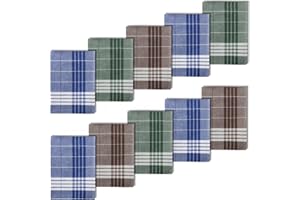 millionen-olly 10 Herren Taschentücher Stofftaschentücher Arabias 100% Baumwolle