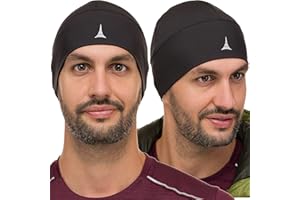 French Fitness Revolution – Berretto da Corsa Skull Cap – Cappello Sportivo Running, Assorbe Sudore e Umidità, Traspirante, Aderente, Indossabile sotto il Casco, Massime prestazioni