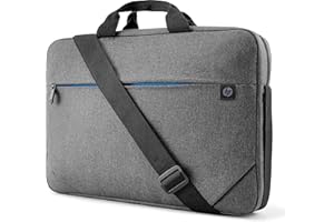 HP Prelude 15.6 inch Topload Laptop Bag, Slip On Padded Straps, Compatible With Laptops Up To 15.6 inch Including MacBook, HP Pavilion, Protect Your Tech With Water Resistance And Padded Construction