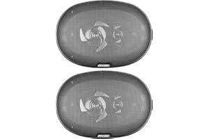 Sakura SS3328 Sub-Zero Ice Speakers, 6 x 9 inch Triaxial, 450W