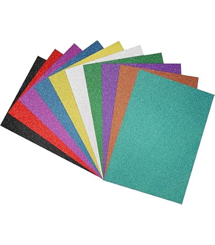 Netuno 10x goud papier zelfklevend A4 210x297mm 150g Aster Glitter kleurrijk ambachtelijke voor DIY projecten decoratie kunst