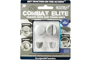 SNAKEBYTE Trigger Treadz Combat Elite Thumb & Trigger Grips Pack - Urban Camo (PS4)
