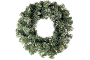 ‎CREATIVE HOME Creative Home Sztuczny Wieniec Bożonarodzeniowy Okrągły | Średnica 35 cm | na Drzwi, Ścianę, Stół | do Wewnątrz i na Zewnątrz | Dekoracja DIY | Rustykalny Ślub Święta