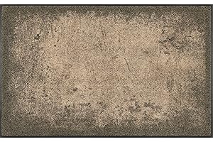 wash+dry Fußmatte, Shades of Brown 75x120 cm, innen und außen, waschbar