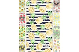 BEARFOOT Ręcznik plażowy XXL z mikrofibry, z kieszenią, szybkoschnący ręcznik kąpielowy z mikrofibry, duży – ultralekki | akcesoria na urlop i plażę lub jako ręcznik do sauny (ananas 160 x 80)