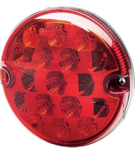 HELLA VALUEFIT 2TM 357 010-111 Achterlicht - LED - 24V - Opbouw - Lenskleur: Rood - Kabel: 150mm - Stekker: Huls voor platte stekker - links/rechts - Aantal: 1