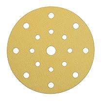 Carta Vetrata Mirka Gold Ø150mm - Grana P60 Per Legno, Intonaco E Metalli (50 Pezzi) - Foto 2