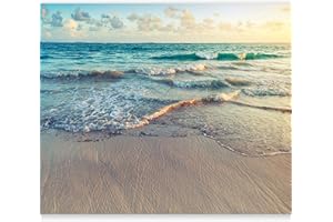 murando Papier Peint Adhésif Plage Mer 343x256 cm Mural Décoration Feuille Autocollante Stickers XXL Poster Tableaux Muraux Tapisserie Photo Trompe l'oeil Nature Paysage c-B-0358-a-a