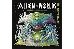 MICHAEL O'MARA Alien Worlds: Colour Cosmic Kingdoms (Worlds of Colour)