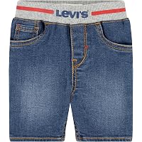 Short Denim Élastique Levi's Bébé Garçon - Taille Élastique, 5 Poches