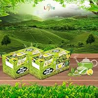 LIYFE Unroasted Organic Instant Green Coffee for Weight Loss: 30 Sachet (Pack of 2, Lime Flavoured)