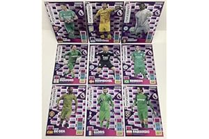 PANINI FOOTBALL PANINI ADRENALYN XL 2021/2022 Full Set of All 9 TOP Keeper Cards AS Pictured