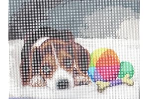 DISTRIFIL Kit Canevas Le Chiot