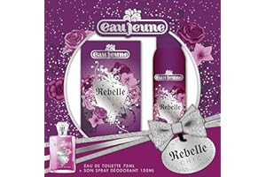 EAU JEUNE Coffret Rebelle Chic, Eau de Toilette 75 ml avec Déodorant 150 ml