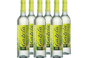 BODEGAS LAN, S.A. Vino Blanco Gazela (DOC Vinho Verde) - 6 botellas de 750 ml - Total: 4500 ml
